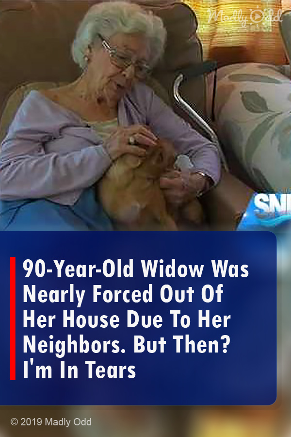 90-Year-Old Widow Was Nearly Forced Out Of Her House Due To Her Neighbors. But Then? I\'m In Tears