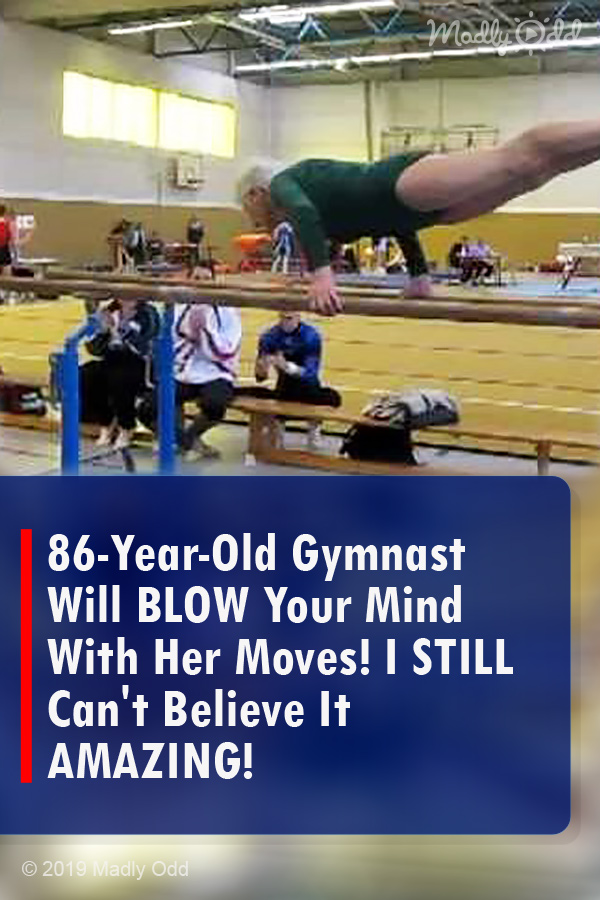 86-Year-Old Gymnast Will BLOW Your Mind With Her Moves! I STILL Can\'t Believe It AMAZING!