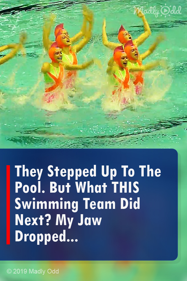 They Stepped Up To The Pool. But What THIS Swimming Team Did Next? My Jaw Dropped...