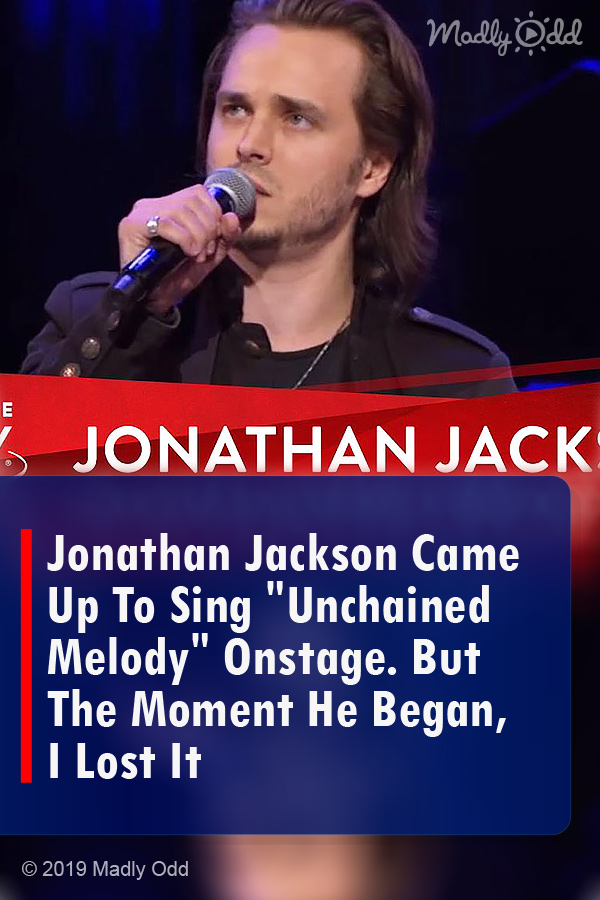 Jonathan Jackson Came Up To Sing \