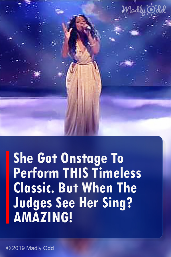 She Got Onstage To Perform THIS Timeless Classic. But When The Judges See Her Sing? AMAZING!