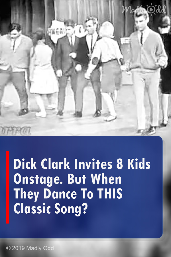 Dick Clark Invites 8 Kids Onstage. But When They Dance To THIS Classic Song?