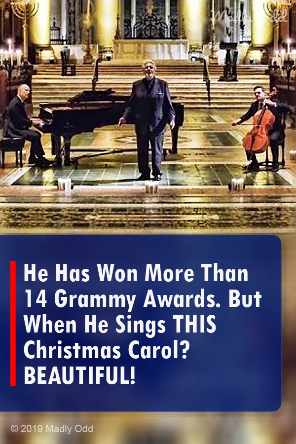 He Has Won More Than 14 Grammy Awards. But When He Sings THIS Christmas Carol? BEAUTIFUL!