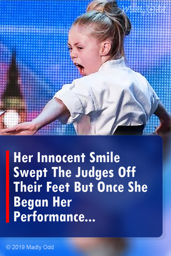 Her Innocent Smile Swept The Judges Off Their Feet But Once She Began Her Performance...