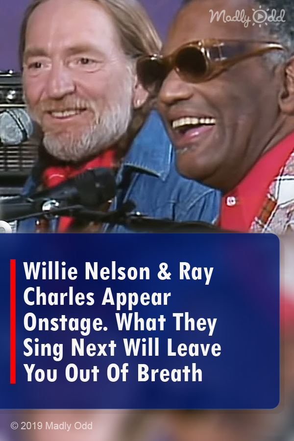 Willie Nelson & Ray Charles Appear Onstage. What They Sing Next Will Leave You Out Of Breath