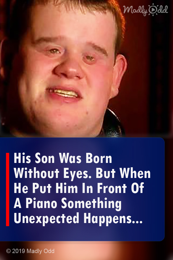 His Son Was Born Without Eyes. But When He Put Him In Front Of A Piano Something Unexpected Happens...