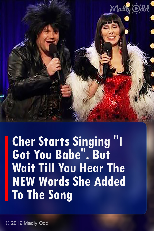 Cher Starts Singing \