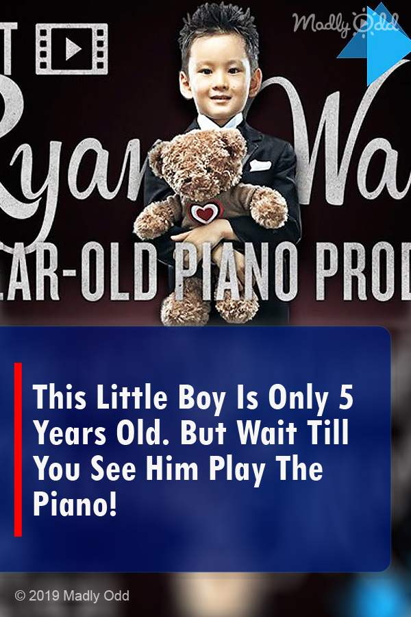 This Little Boy Is Only 5 Years Old. But Wait Till You See Him Play The Piano!
