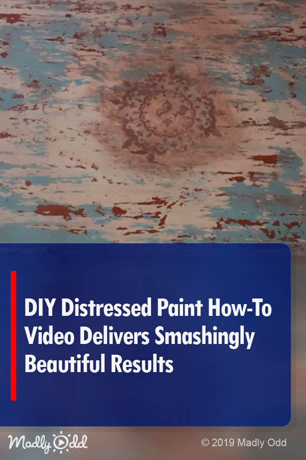 DIY Distressed Paint How-To Video Delivers Smashingly Beautiful Results