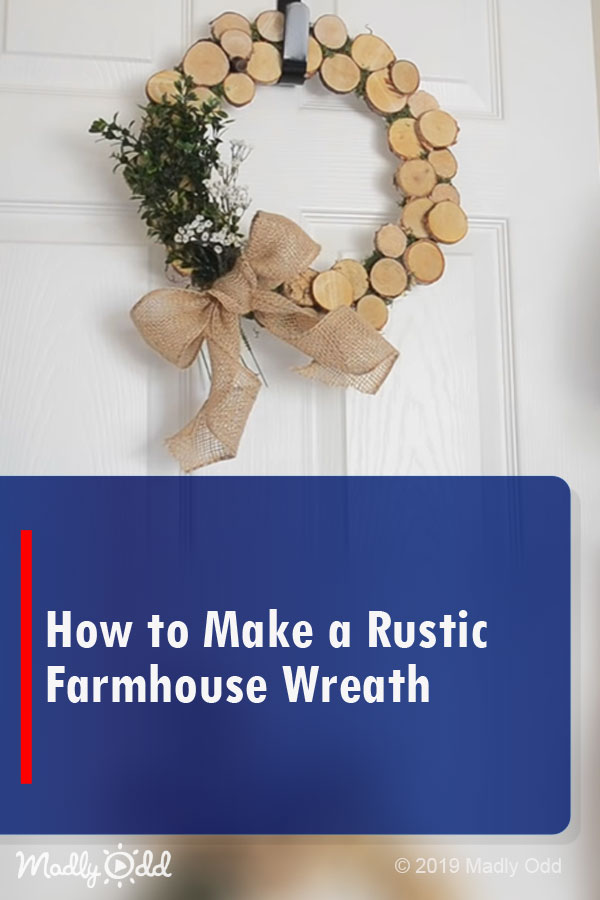 How to Make a Rustic Farmhouse Wreath