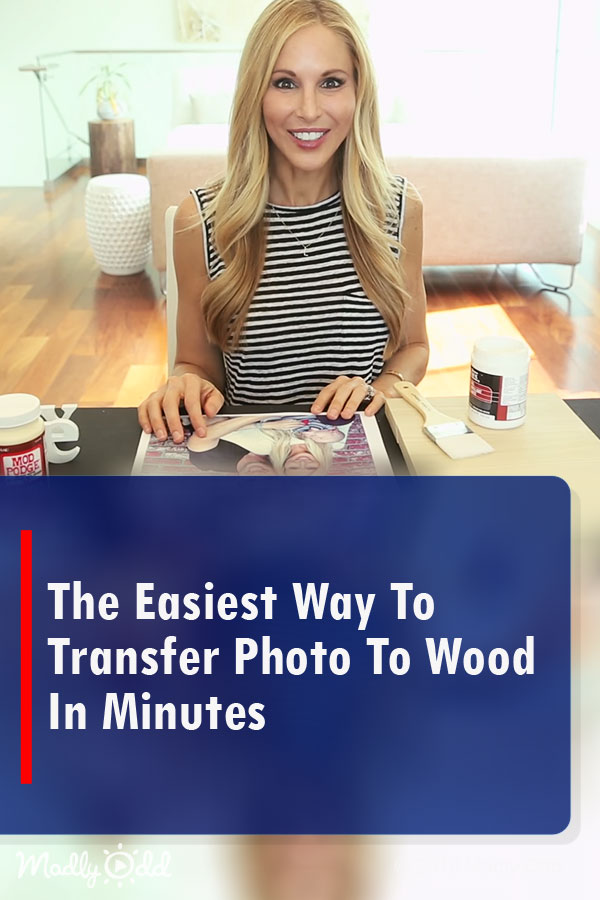 The Easiest Way To Transfer Photo To Wood In Minutes