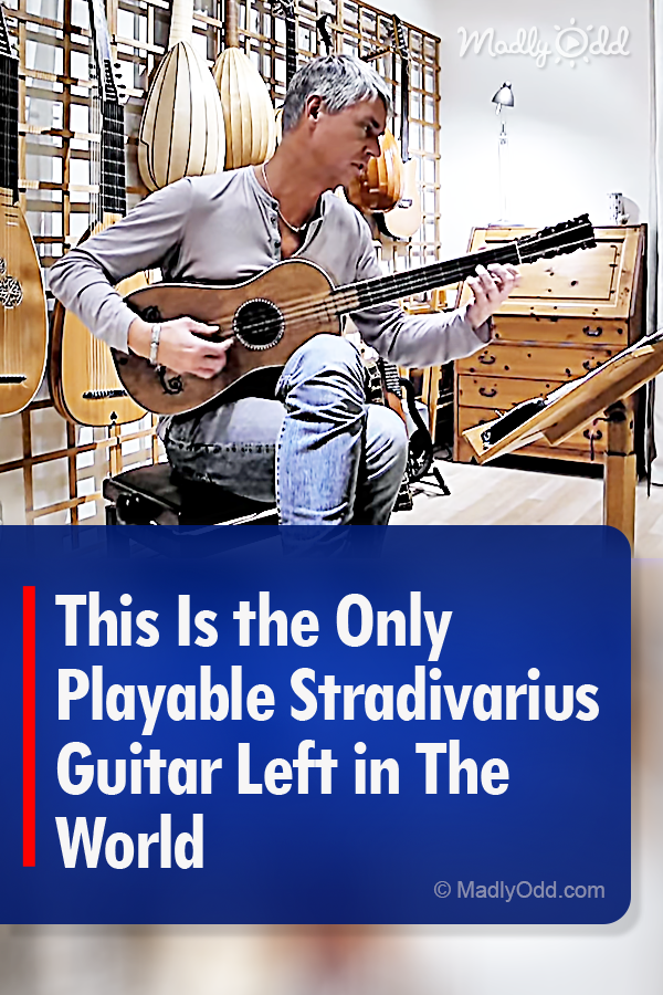 This Is the Only Playable Stradivarius Guitar Left in The World