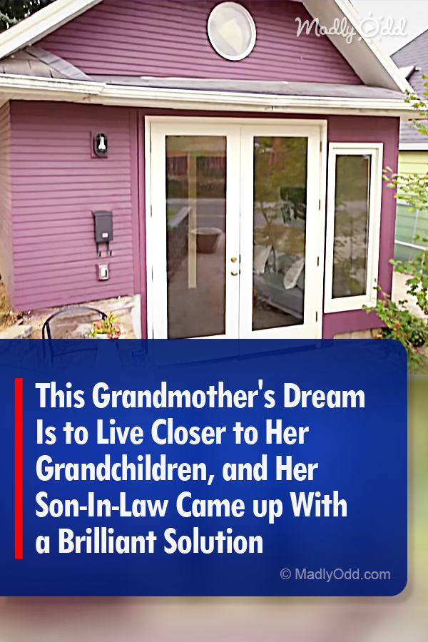 This Grandmother\'s Dream Is to Live Closer to Her Grandchildren, and Her Son-In-Law Came up With a Brilliant Solution