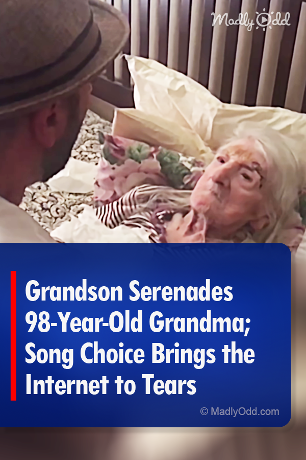 Grandson Serenades 98-Year-Old Grandma; Song Choice Brings the Internet to Tears