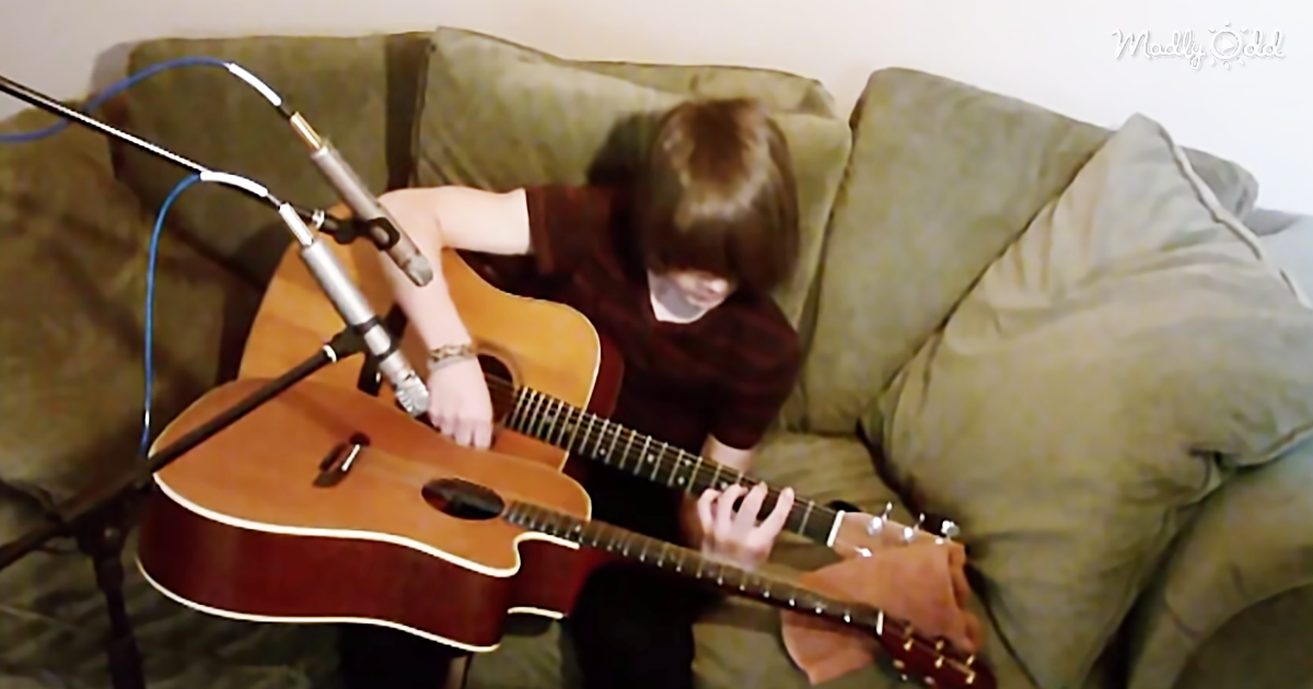 80285-OG2-Gifted-Teen-Guitarist-Takes-on-2-Guitars-at-Once-and-It’s-Absolutely-Mesmerizing-to-Watch