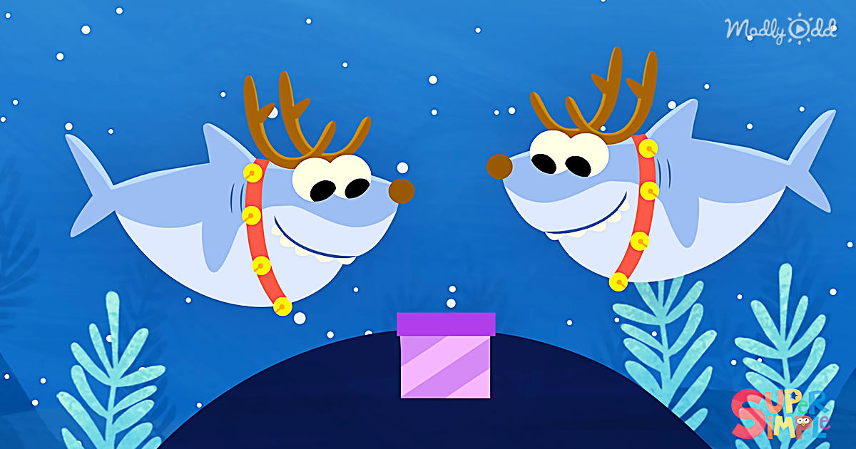 og1 Baby Shark Has a New Santa Shark Christmas Song, So You May Want to Run Away Now