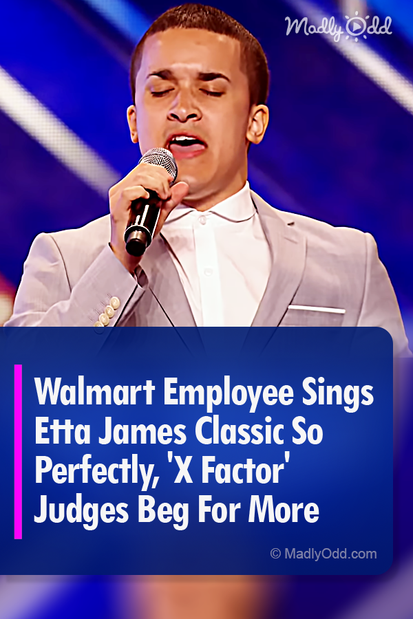 Walmart Employee Sings Etta James Classic So Perfectly, \'X Factor\' Judges Beg For More