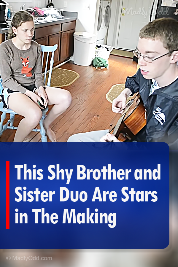 This Shy Brother and Sister Duo Are Stars in The Making