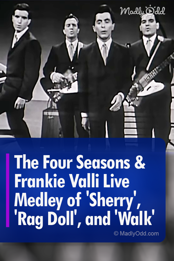 The Four Seasons & Frankie Valli Live Medley of \'Sherry\', \'Rag Doll\', and \'Walk\'