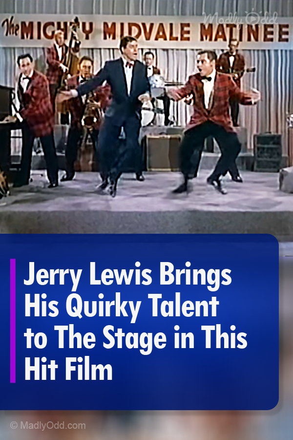 Jerry Lewis Brings His Quirky Talent to The Stage in This Hit Film