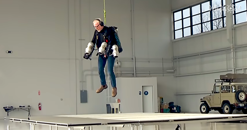 Check Out This Flying, Bulletproof Iron Man Suit Made By Adam Savage