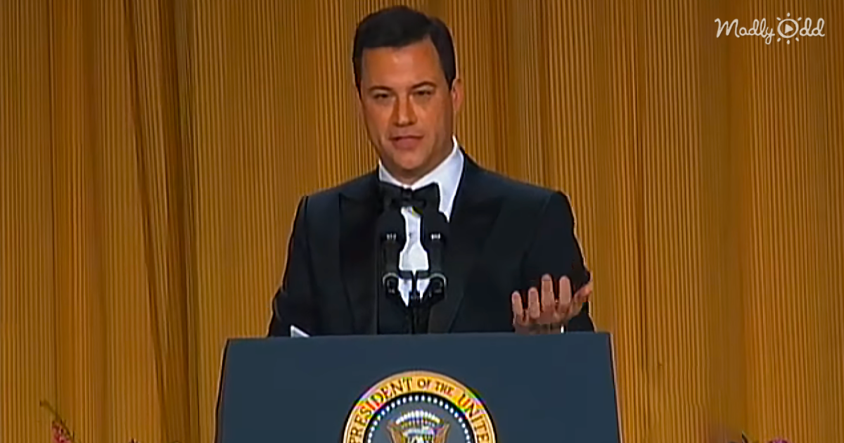 Jimmy Kimmel's Hiliarious Performance Leaves The White House In Stitches