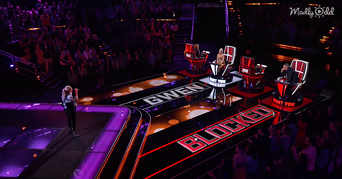og2 That Moment When Gwen Mouthed “ I love you “ To Blake Has ‘Voice’ Fans Gushing