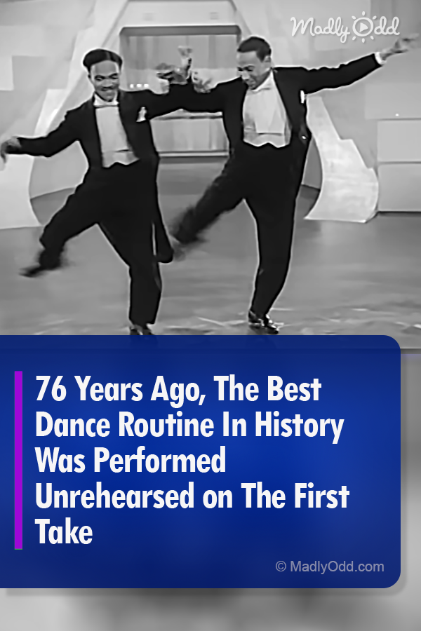 76 Years Ago, The Best Dance Routine In History Was Performed Unrehearsed on The First Take