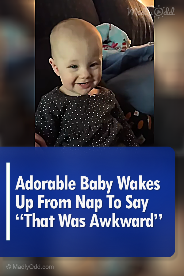Adorable Baby Wakes Up From Nap To Say “That Was Awkward”