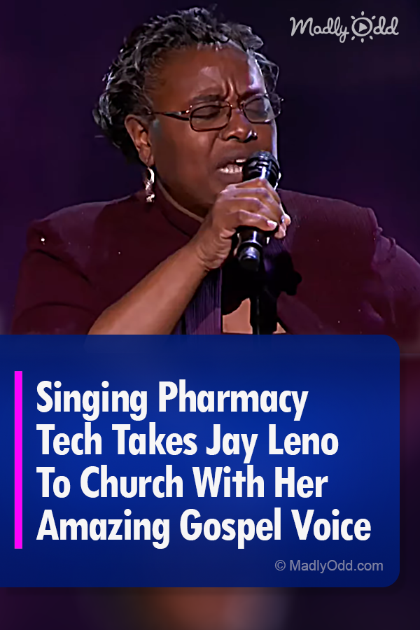 Singing Pharmacy Tech Takes Jay Leno To Church With Her Amazing Gospel Voice