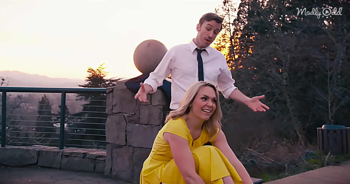 Peter Hollens & His Wife Evynne Perform A ‘La La Land Medley,’ Singing ‘City of Stars & ‘A Lovely Night’