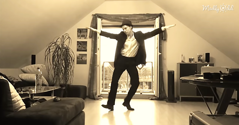 Infectious Dancer Fills His Apartment With Music And Can&rsquo;t Help But Dance