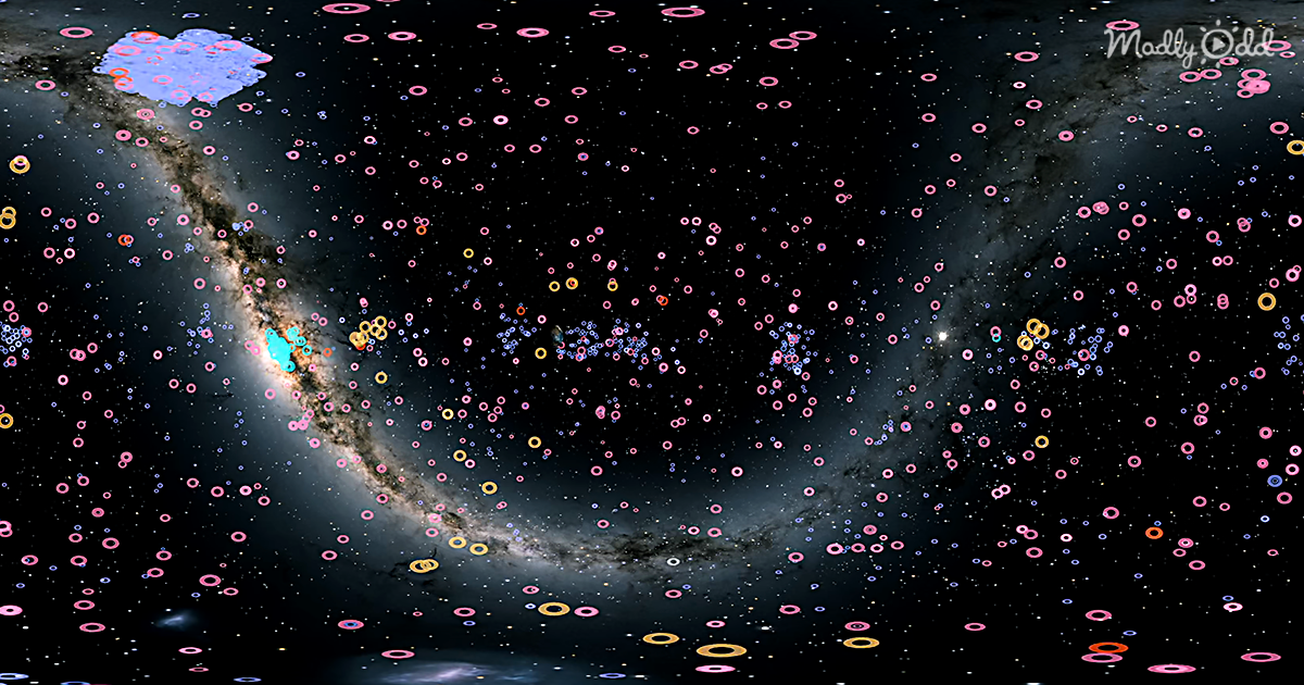 4,000 Planets Discovered Outside The Milky Way Depicted On Animated Map