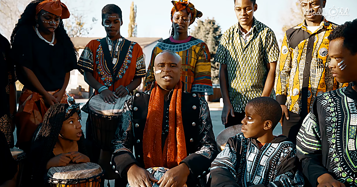 An African Tribal Version of 'Little Drummer Boy' by Alex Boyè