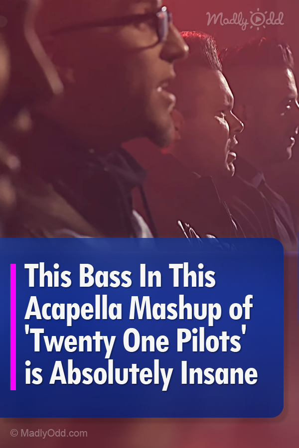 This Bass In This Acapella Mashup of \'Twenty One Pilots\' is Absolutely Insane