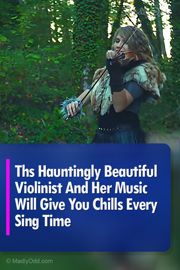 Ths Hauntingly Beautiful Violinist And Her Music Will Give You Chills Every Sing Time