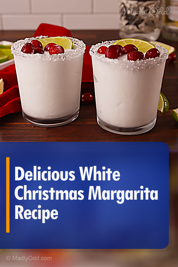 Delicious White Christmas Margarita Recipe