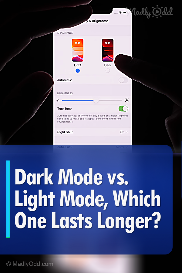 Dark Mode vs. Light Mode, Which One Lasts Longer?