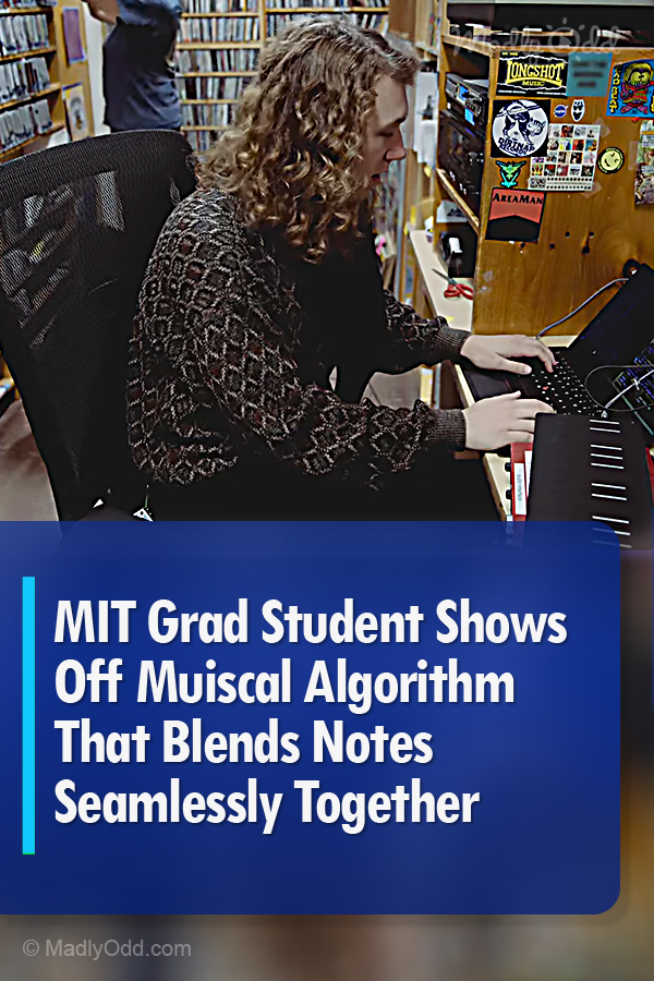 MIT Grad Student Shows Off Muiscal Algorithm That Blends Notes Seamlessly Together