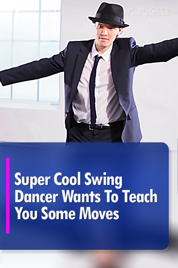 Super Cool Swing Dancer Wants To Teach You Some Moves