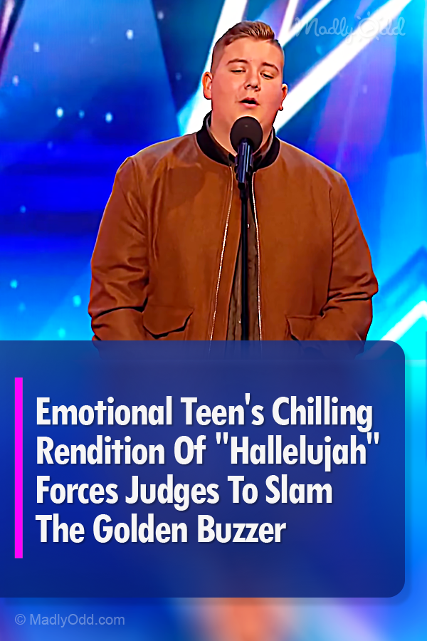 Heavenly Voice Singing \'Hallelujah\' Wins Emotional Teen Golden Buzzer