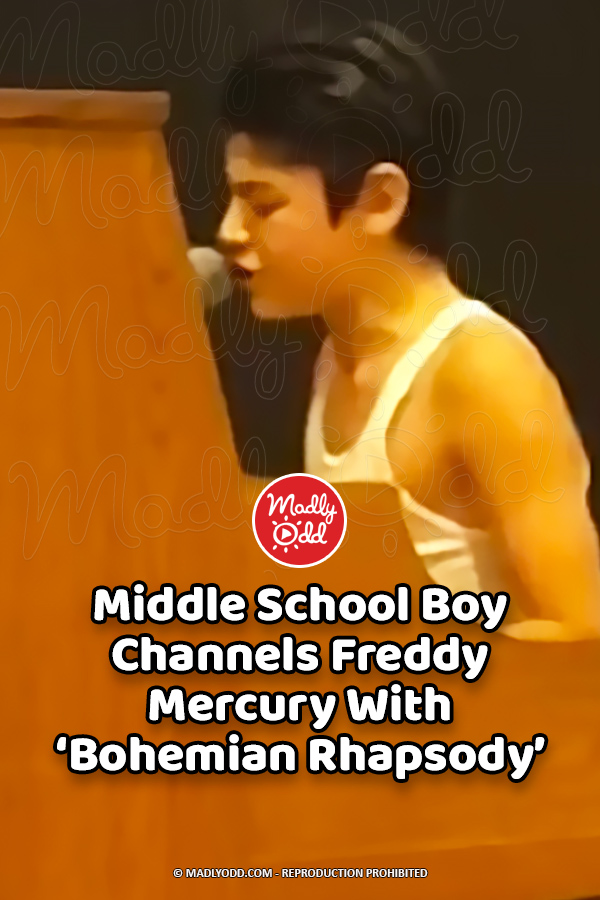 Middle School Boy Channels Freddy Mercury With \'Bohemian Rhapsody\'