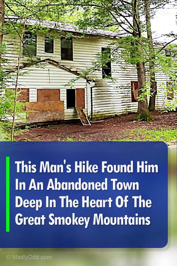 This Man\'s Hike Found Him In An Abandoned Town Deep In The Heart Of The Great Smokey Mountains