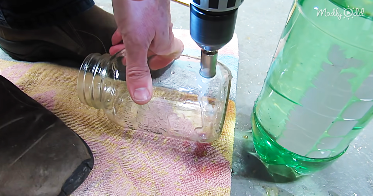 How do i drill a hole in a glass bottle How To Drill A Hole In Glass