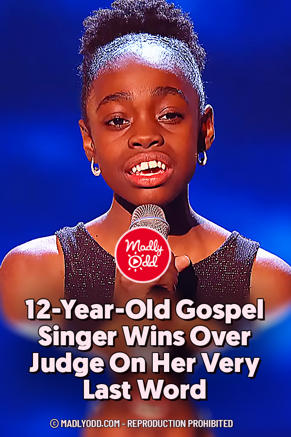 12-Year-Old Gospel Singer Wins Over Judge On Her Very Last Word