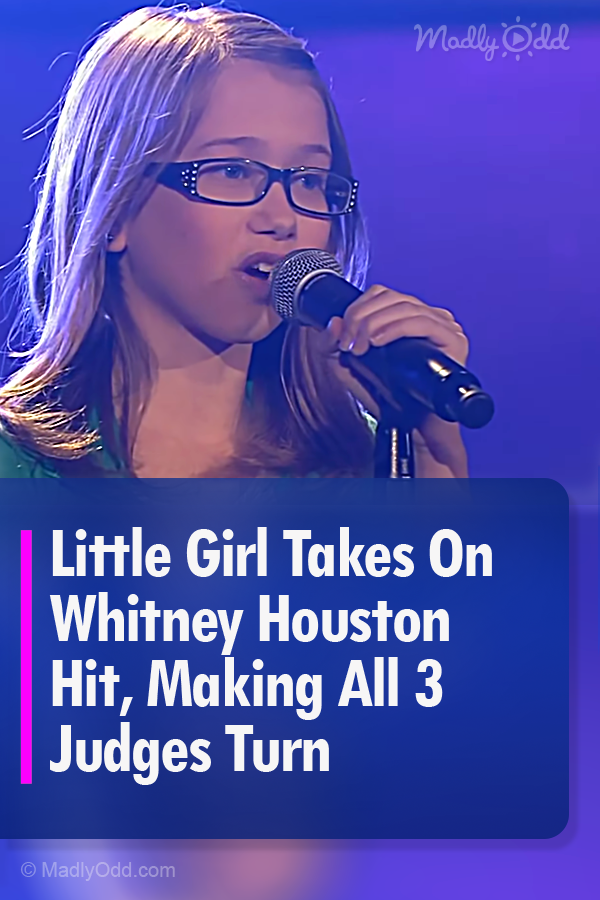 Little Girl Takes On Whitney Houston Hit, Making All 3 Judges Turn