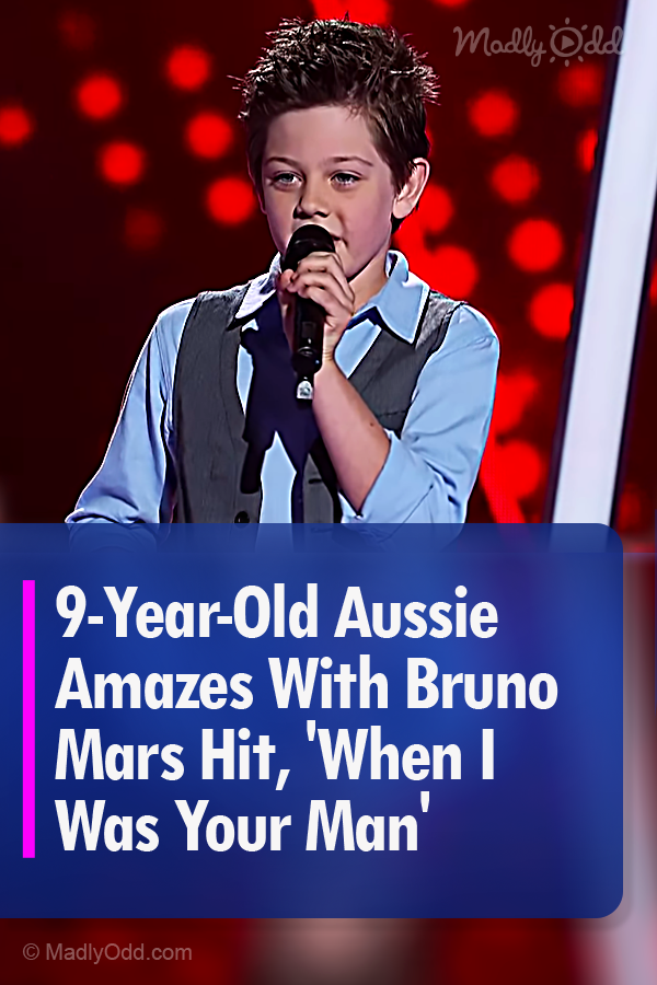 9-Year-Old Aussie Amazes With Bruno Mars Hit, \'When I Was Your Man\'