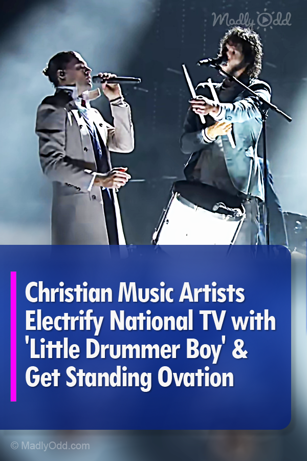 Christian Music Artists Electrify National TV with \'Little Drummer Boy\' & Get Standing Ovation