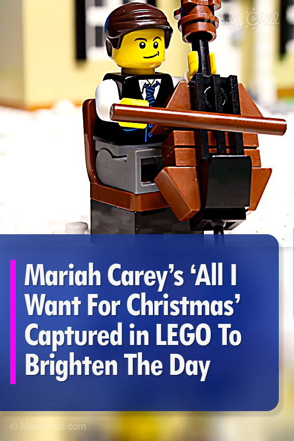 Mariah Carey’s ‘All I Want For Christmas’ Captured in LEGO To Brighten The Day