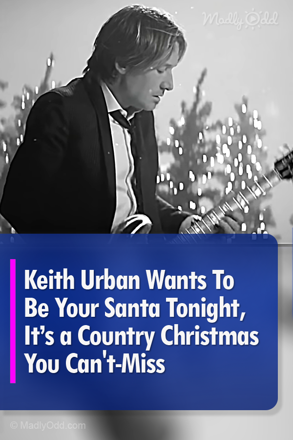 Keith Urban Wants To Be Your Santa Tonight, It’s a Country Christmas You Can\'t-Miss